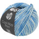 Lana Grossa COOL WOOL Neon Print | 6523-Neonblau/Zartblau