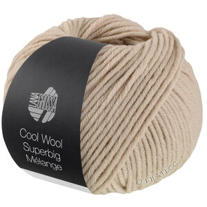 COOL WOOL Superbig Mélange - von Lana Grossa | 214-Beige meliert