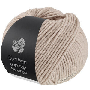 COOL WOOL Superbig Mélange - von Lana Grossa | 232-Graubeige meliert