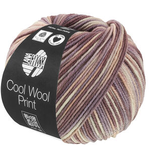 COOL WOOL  Print - von Lana Grossa | 845-Grège/Beige/Mauve/Taupe/Graubraun
