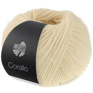 CORALLO 50g - von Lana Grossa | 110-Rohweiß