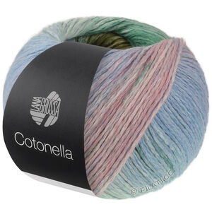 COTONELLA - von Lana Grossa | 16-Opalgrün/Mint/Himmelblau/Zartlila/Rosa/Dunkelgrün/Grasgrün/Gelbgrün/Helloliv/Dunkeloliv