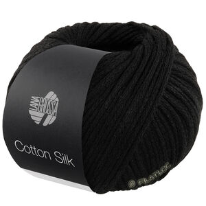COTTON SILK - von Lana Grossa | 12-Schwarz