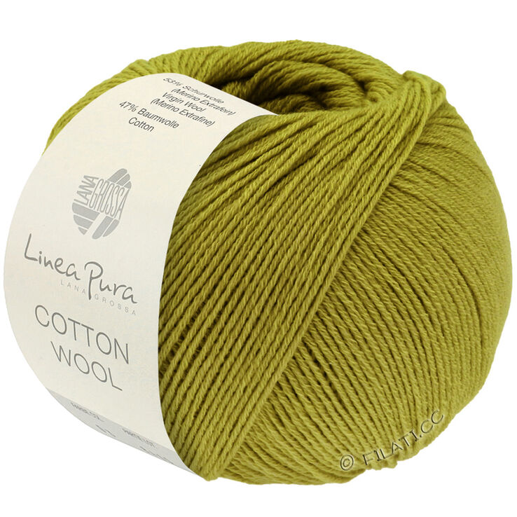 Lana Grossa COTTON WOOL (Linea Pura) | 35-Pistazie