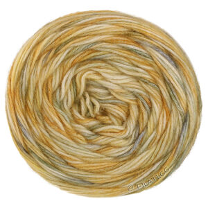ECOPUNO Hand-dyed - von Lana Grossa | 69-Ockergelb/Goldgelb/Rohweiß/Graugrün/Blaugrau