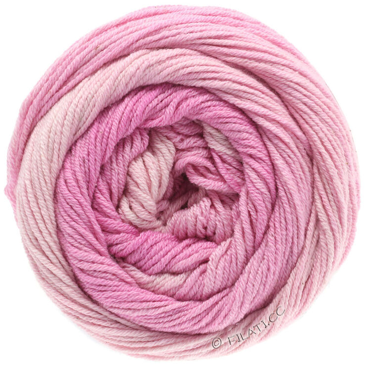 Lana Grossa ELASTICO Dégradé | 701-Zartrosa/Rosa/Pink