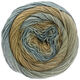 Lana Grossa ELASTICO Dégradé | 716-Goldbraun/Beige/Graublau