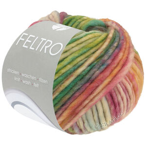 FELTRO Camino - von Lana Grossa | 841-Grün/Hellgrün/Dunkelgrün/Hellgrau/Beige/Altrosa/Rosenholz/Flieder
