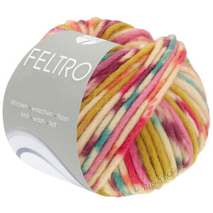 FELTRO Fuoco - von Lana Grossa | 738-Jade/Senf/Rosa/Pink/Pflaume