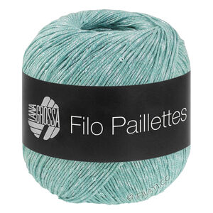 FILO PAILLETTES - von Lana Grossa | 11-Türkis