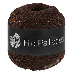 FILO PAILLETTES - von Lana Grossa | 16-Mokka