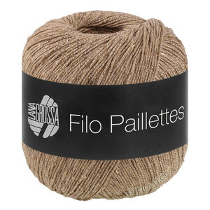 FILO PAILLETTES - von Lana Grossa | 17-Camel
