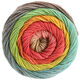 Lana Grossa GOMITOLO ALOHA | 308-Orangebraun/Goldgelb/Jade/Apfelgrün/Nougat/Blaugrau