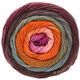 Lana Grossa GOMITOLO ALOHA | 309-Brombeer/Rotviolett/Fuchsia/Lachs/Orangerot/Graubraun/Grau/Pflaume