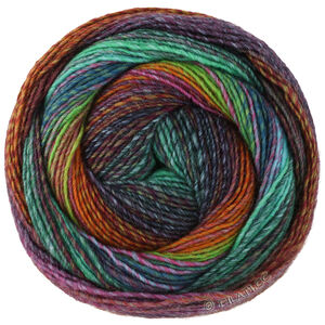 GOMITOLO MODO - von Lana Grossa | 624-Oliv/Gelbbraun/Türkis/Dunkelbraun/Dunkelblau/Dunkelgrün/Jade/Fuchsia/Aubergine