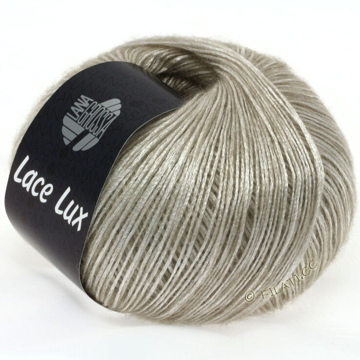 Lana Grossa LACE Lux | 39-Grège