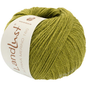 LANDLUST Alpaka Merino 160 - von Lana Grossa | 443-Kiwigrün