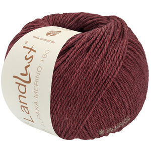 LANDLUST Alpaka Merino 160 - von Lana Grossa | 452-Weinrot