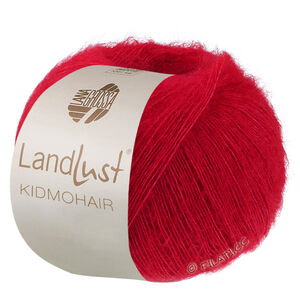 LANDLUST KIDMOHAIR - von Lana Grossa | 24-Kirschrot