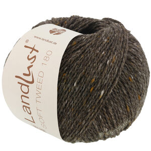 LANDLUST Soft Tweed 180 - von Lana Grossa | 103-Graubraun meliert