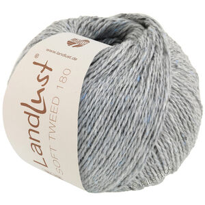 LANDLUST Soft Tweed 180 - von Lana Grossa | 117-Hellgrau meliert