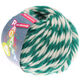 Lana Grossa LEI Mouliné/Color Mix/Spray (Auslauffarben) | 654-Dunkelgrün/Rohweiß