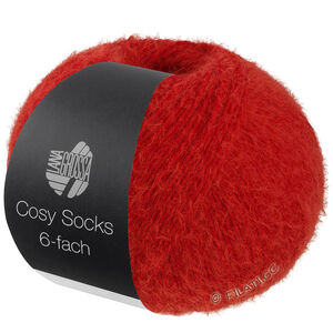MEILENWEIT 6-FACH 150g Cosy Socks - von Lana Grossa | 1012-Rot