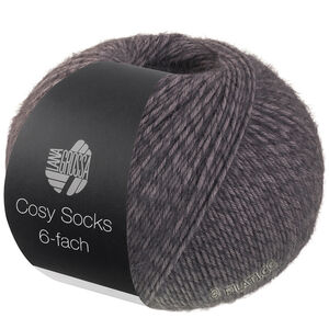 MEILENWEIT 6-FACH 150g Cosy Socks - von Lana Grossa | 1014-Dunkelgrau