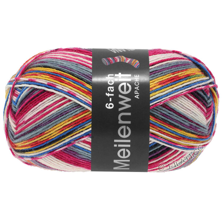 Lana Grossa MEILENWEIT 6-FACH 150g Apache | 9490-