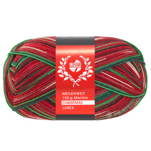 MEILENWEIT 6-FACH 150g Merino Christmas Lurex - von Lana Grossa | 640-