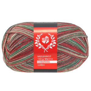 MEILENWEIT 6-FACH 150g Merino Christmas Lurex - von Lana Grossa | 641-