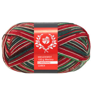 MEILENWEIT 6-FACH 150g Merino Christmas Lurex - von Lana Grossa | 642-