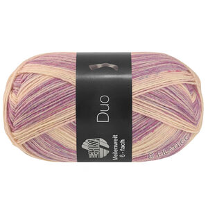 MEILENWEIT 6-FACH 150g Duo - von Lana Grossa | 9723-Flieder/Rosé