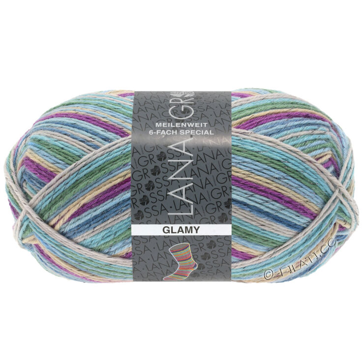 Lana Grossa MEILENWEIT 6-FACH 150g Glamy | 9853-