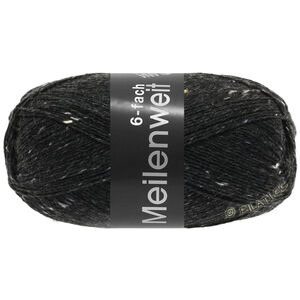 MEILENWEIT 6-FACH 150g Mouliné/Tweed - von Lana Grossa | 8837-Anthrazit meliert