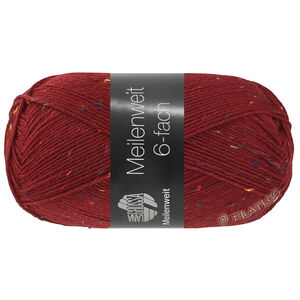 MEILENWEIT 6-FACH 150g - von Lana Grossa | 9863-Weinrot