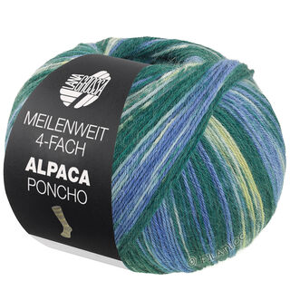 MEILENWEIT 100g Alpaca Poncho von Lana Grossa