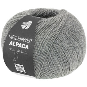 MEILENWEIT 100g Alpaca - von Lana Grossa | 2014-Grau