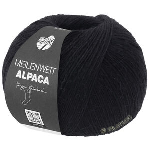 MEILENWEIT 100g Alpaca - von Lana Grossa | 2016-Schwarz
