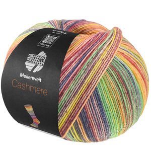 MEILENWEIT 100g Cashmere Inverno - von Lana Grossa | 125-Gelb/Minttürkis/Jade/Marine/Frühlingsgrün/Blau/Brombeer/Limette/Terrakotta/Flieder