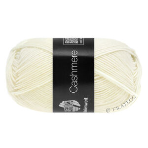 MEILENWEIT 50g Cashmere - von Lana Grossa | 01-Weiß
