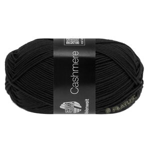 MEILENWEIT 50g Cashmere - von Lana Grossa | 08-Schwarz