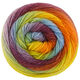 Lana Grossa MEILENWEIT 100g Color Mix Multi | 8024-Rotbraun/Graubraun/Graugrün/Senfgelb/Orange/Dunkelbraun/Brombeer/Petrol