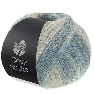 MEILENWEIT 100g Cosy Socks Dream - von Lana Grossa | 256-Mittelgrau/Dunkelgrau/Blaugrau/Grège/Taupe/Graubraun
