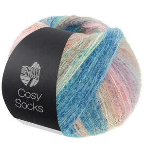 MEILENWEIT 100g Cosy Socks Dream - von Lana Grossa | 258-Mint/Petrol/Türkis/Lehmbraun/Rosenholz/Hellgrau/Rosa/Taupe/Beige