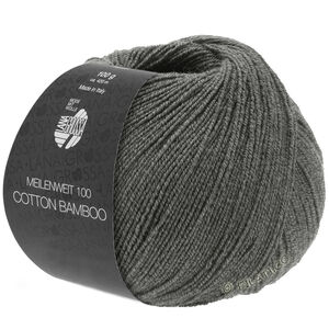MEILENWEIT 100g Cotton Bamboo - von Lana Grossa | 15-Dunkelgrau