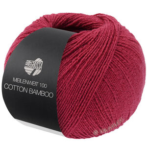 MEILENWEIT 100g Cotton Bamboo - von Lana Grossa | 40-Gerberarot