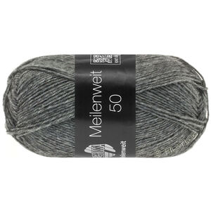 MEILENWEIT 50g - von Lana Grossa | 1104-Grau meliert