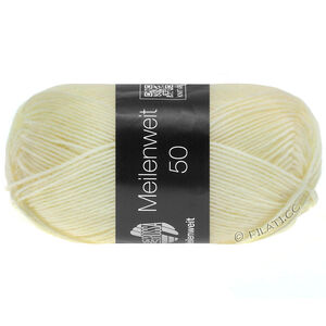 MEILENWEIT 50g - von Lana Grossa | 1113-Rohweiß