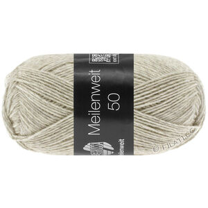 MEILENWEIT 50g - von Lana Grossa | 1301-Hellbeige meliert